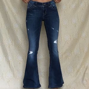 Dark Wash Flare Miss Me Jeans